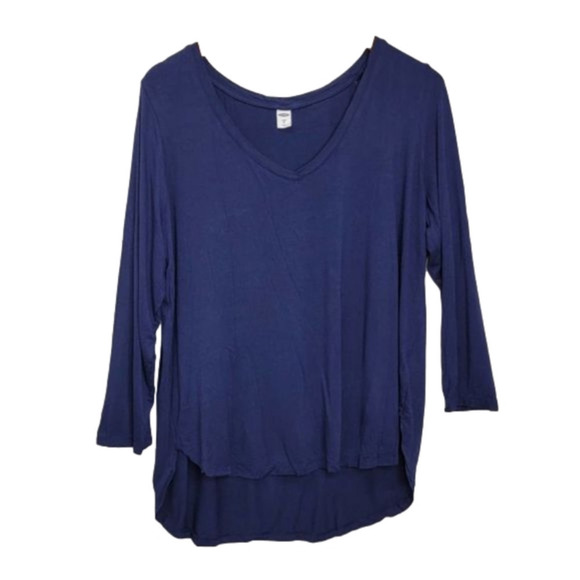 OLD Navy quarter length sleeve High low cut - Picture 1 of 9